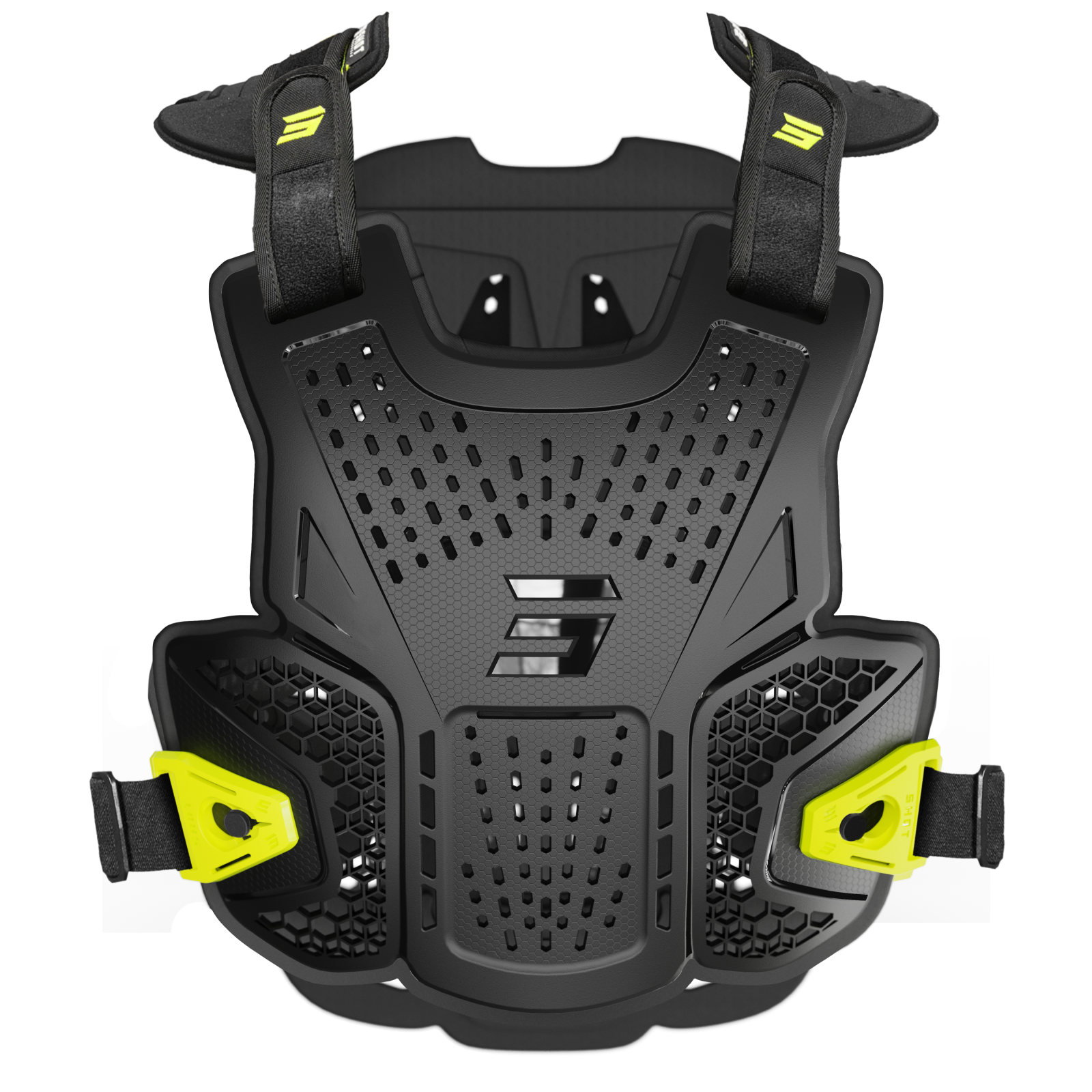 AIRFLOW BLACK NEON YELLOW Shot Race Gear MOTOCROSS GEAR FOR
